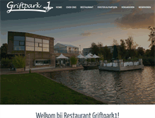 Tablet Screenshot of griftpark1.nl